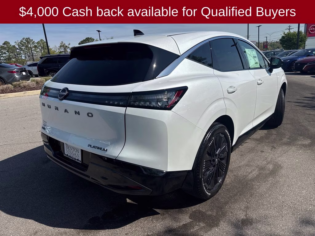 2026 Everest White Pearl Tricoat Nissan Murano Platinum AWD SUV