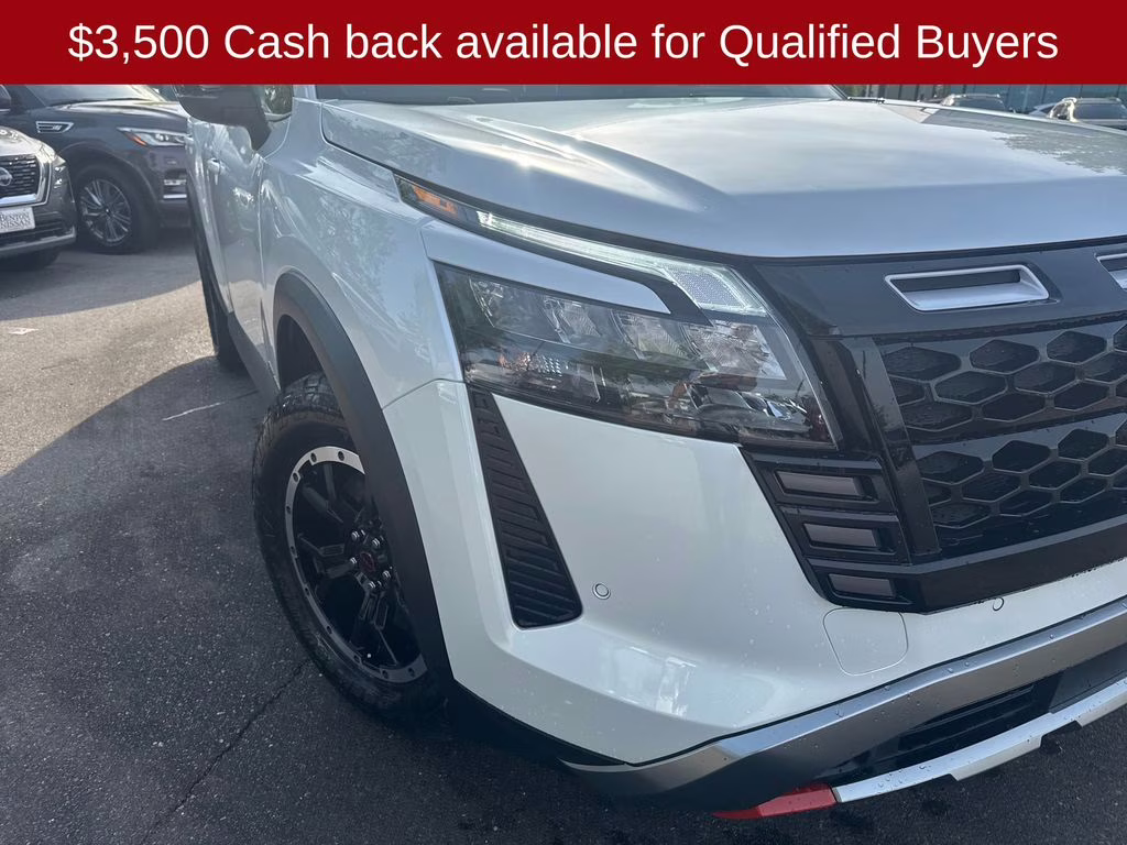 2026 Everest White Pearl Tricoat Nissan Pathfinder Rock Creek 4X4 SUV
