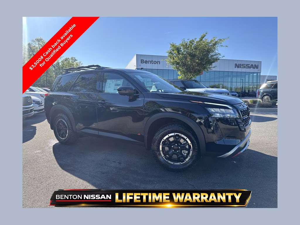 2026 Super Black Nissan Pathfinder Rock Creek 4X4 SUV