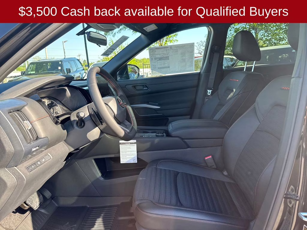 2026 Super Black Nissan Pathfinder Rock Creek 4X4 SUV