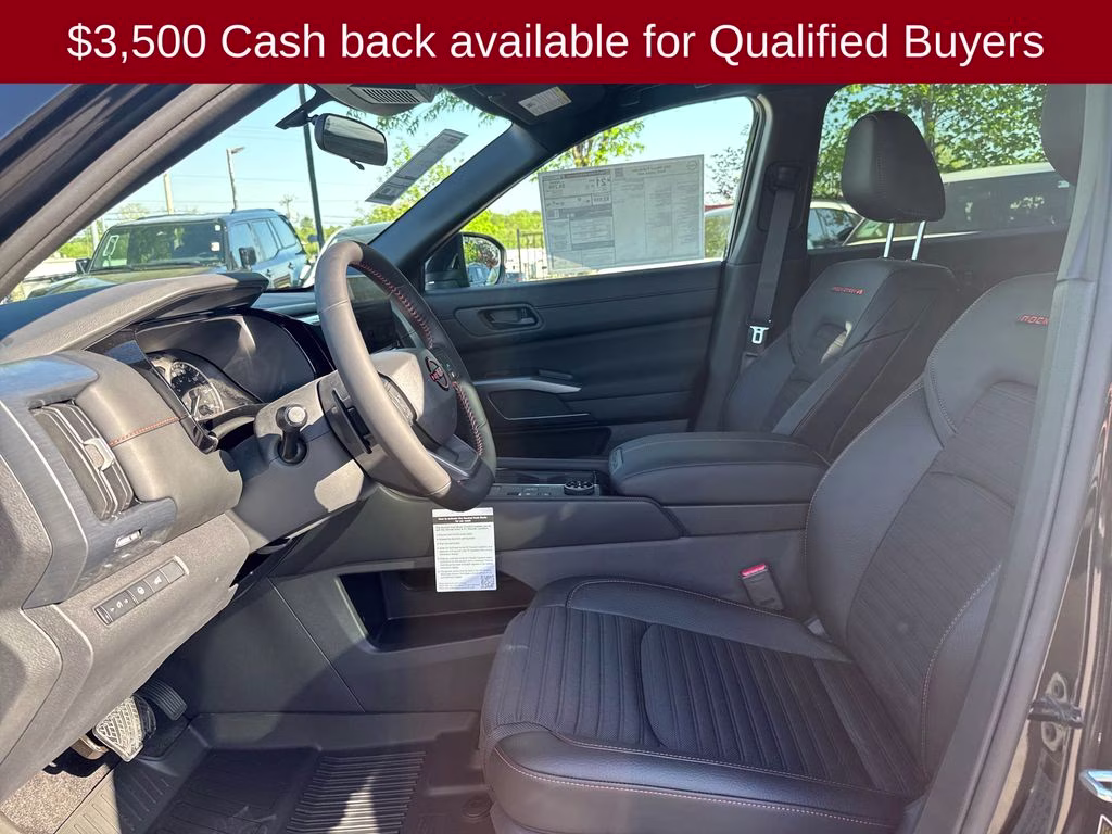2026 Super Black Nissan Pathfinder Rock Creek 4X4 SUV