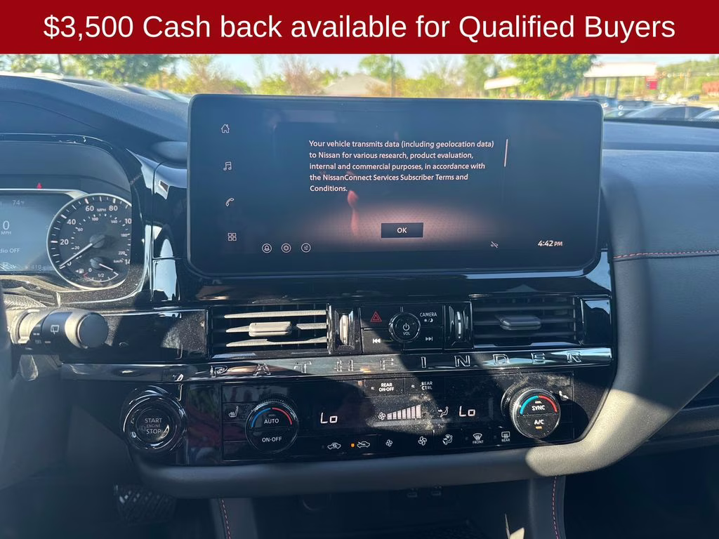 2026 Super Black Nissan Pathfinder Rock Creek 4X4 SUV