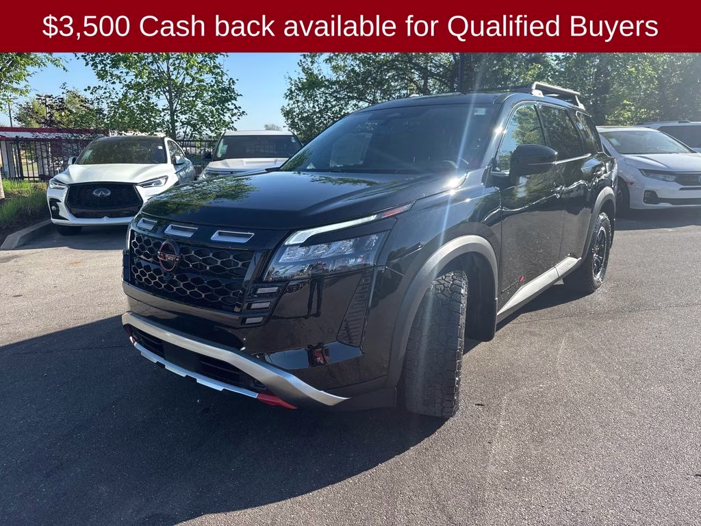 2026 Super Black Nissan Pathfinder Rock Creek 4X4 SUV