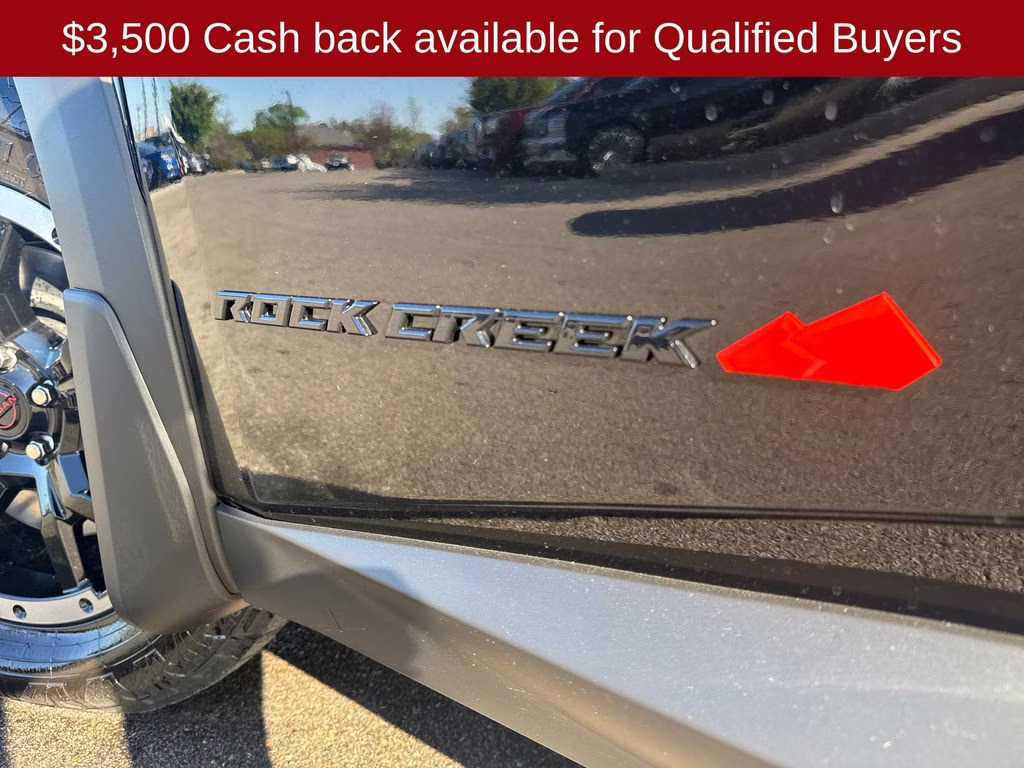 2026 Super Black Nissan Pathfinder Rock Creek 4X4 SUV