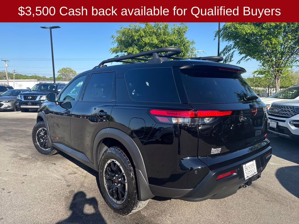 2026 Super Black Nissan Pathfinder Rock Creek 4X4 SUV