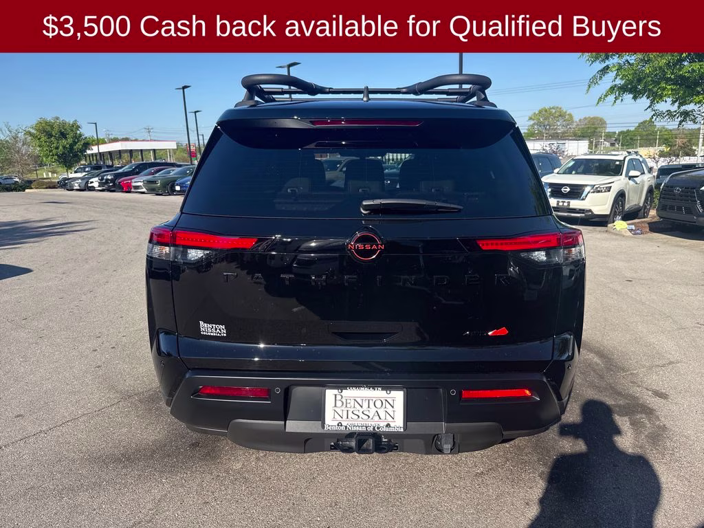 2026 Super Black Nissan Pathfinder Rock Creek 4X4 SUV