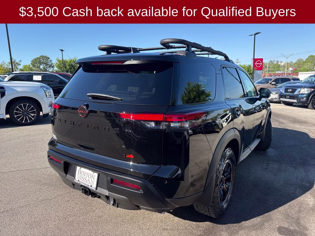 2026 Super Black Nissan Pathfinder Rock Creek 4X4 SUV