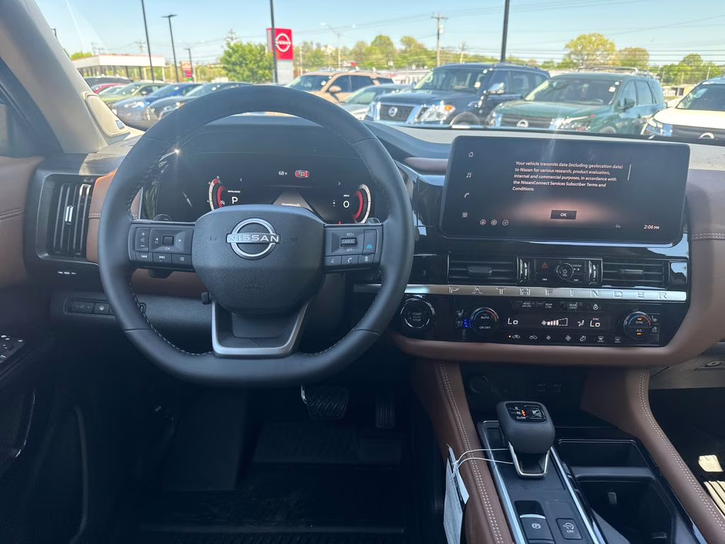 2026 Super Black Nissan Pathfinder Platinum 4X4 SUV