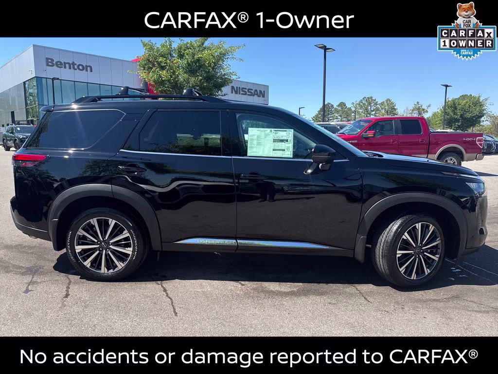 2026 Super Black Nissan Pathfinder Platinum 4X4 SUV