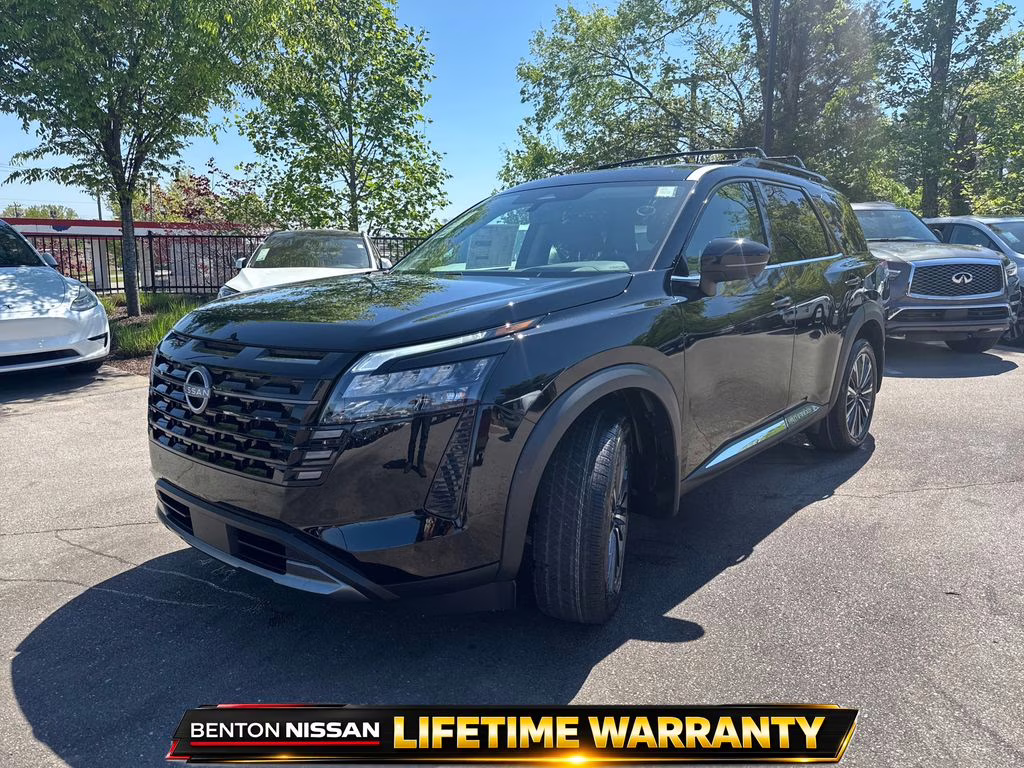 2026 Super Black Nissan Pathfinder Platinum 4X4 SUV