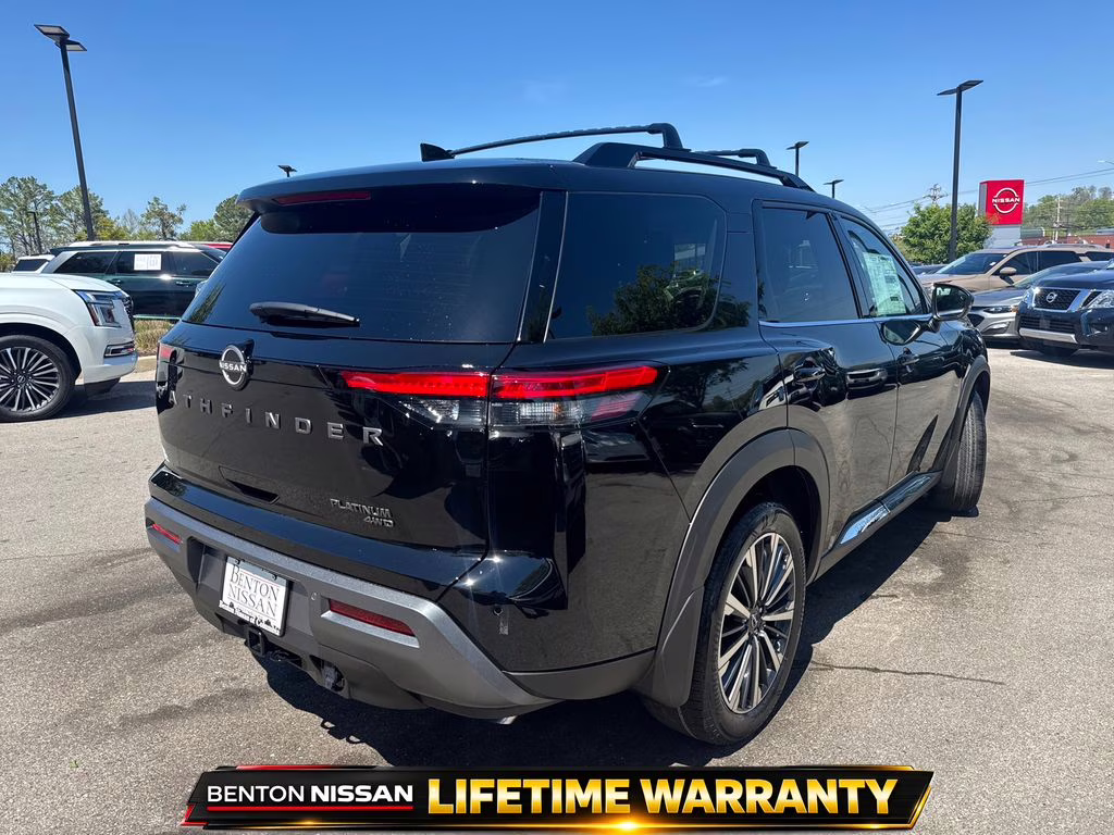 2026 Super Black Nissan Pathfinder Platinum 4X4 SUV
