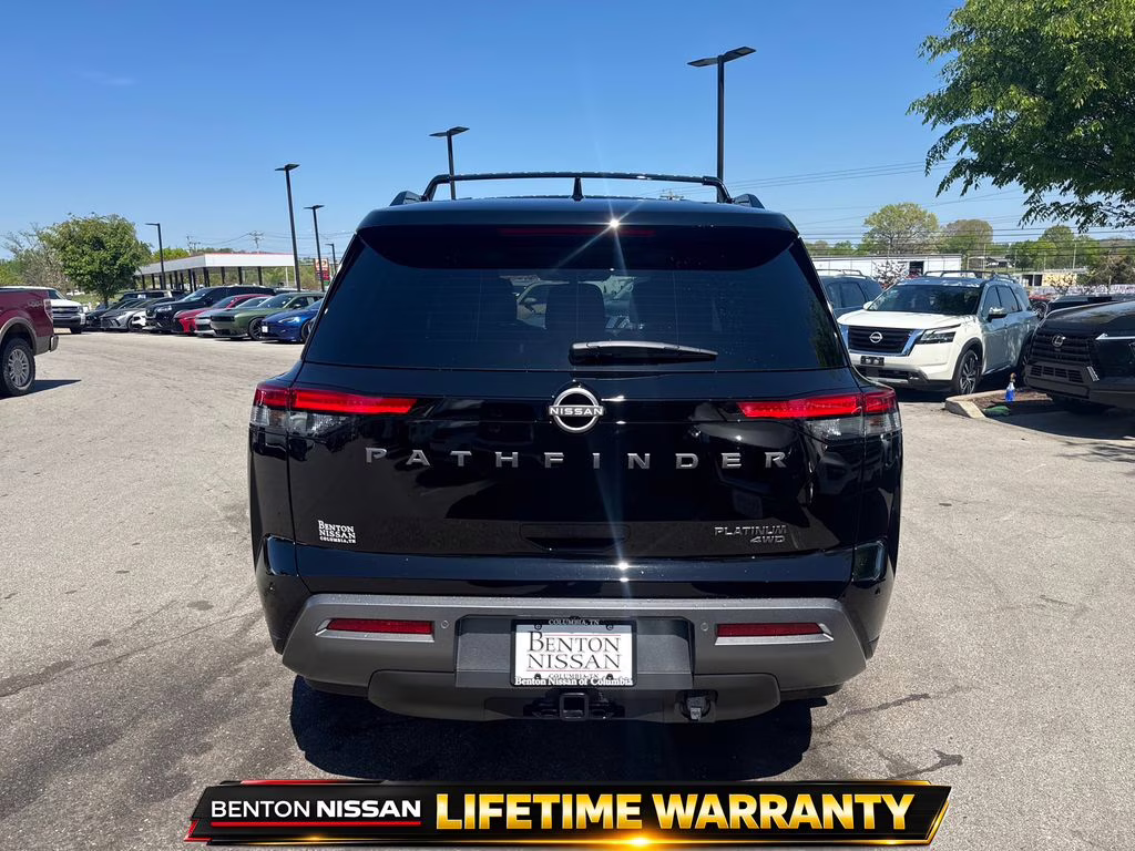 2026 Super Black Nissan Pathfinder Platinum 4X4 SUV