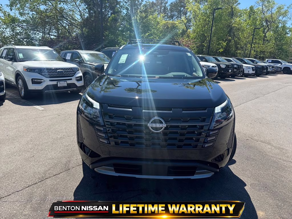 2026 Super Black Nissan Pathfinder Platinum 4X4 SUV