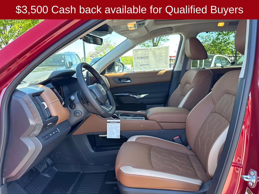 2026 Scarlet Ember Tintcoat Nissan Pathfinder Platinum FWD SUV