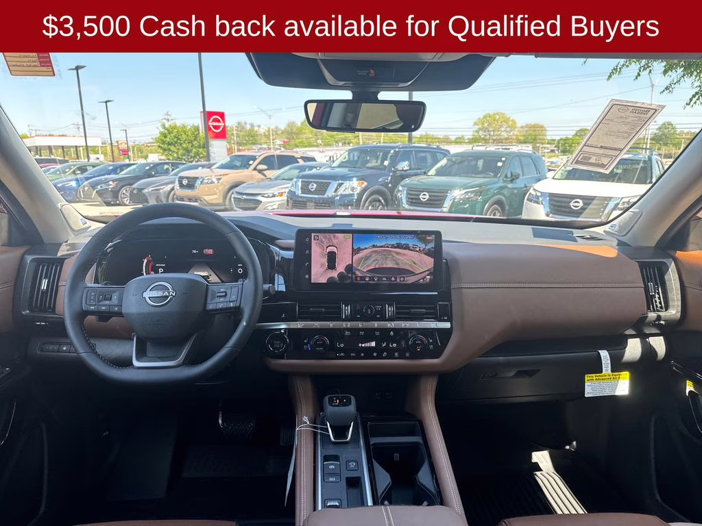 2026 Scarlet Ember Tintcoat Nissan Pathfinder Platinum FWD SUV