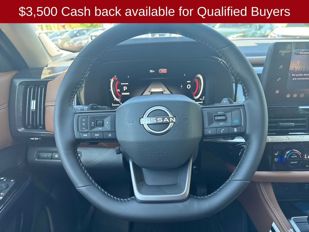 2026 Scarlet Ember Tintcoat Nissan Pathfinder Platinum FWD SUV