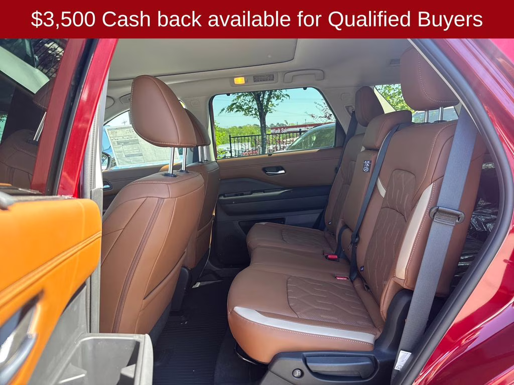 2026 Scarlet Ember Tintcoat Nissan Pathfinder Platinum FWD SUV