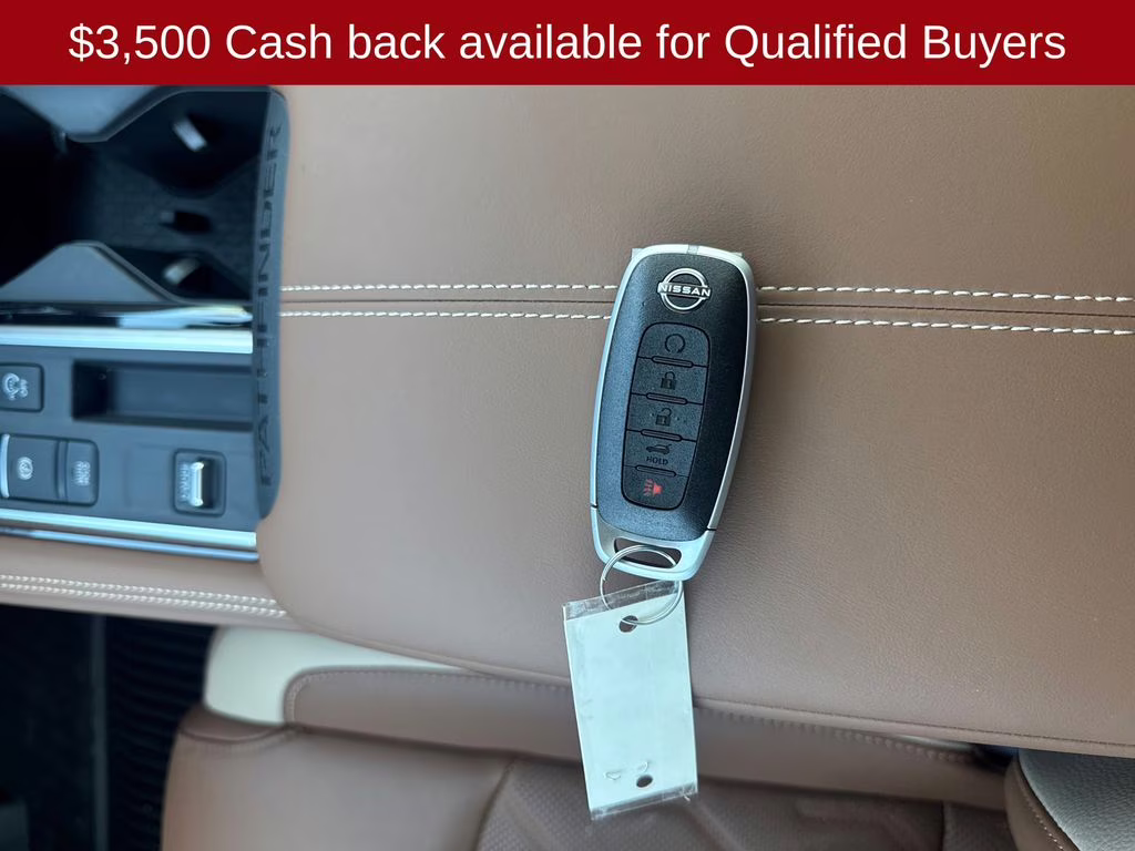 2026 Scarlet Ember Tintcoat Nissan Pathfinder Platinum FWD SUV