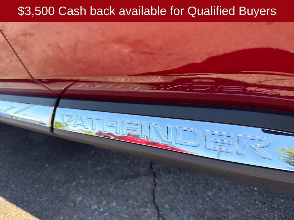 2026 Scarlet Ember Tintcoat Nissan Pathfinder Platinum FWD SUV