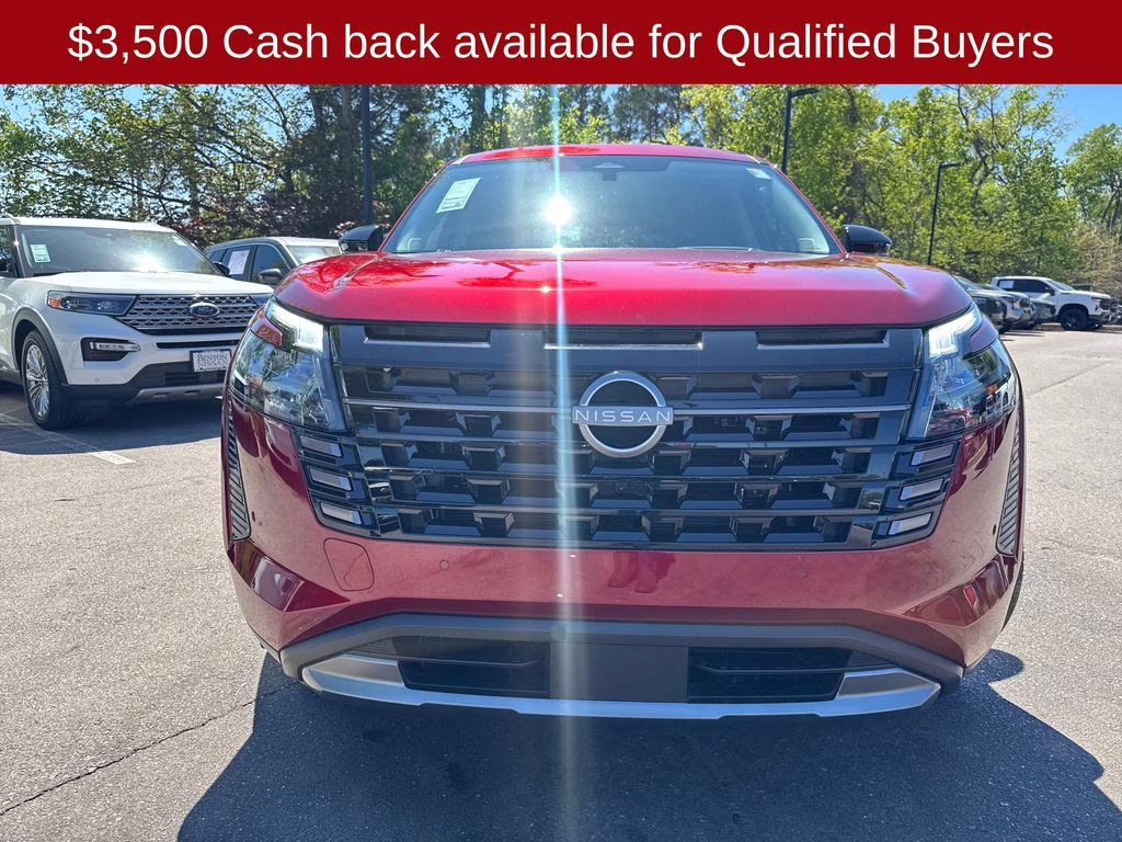 2026 Scarlet Ember Tintcoat Nissan Pathfinder Platinum FWD SUV