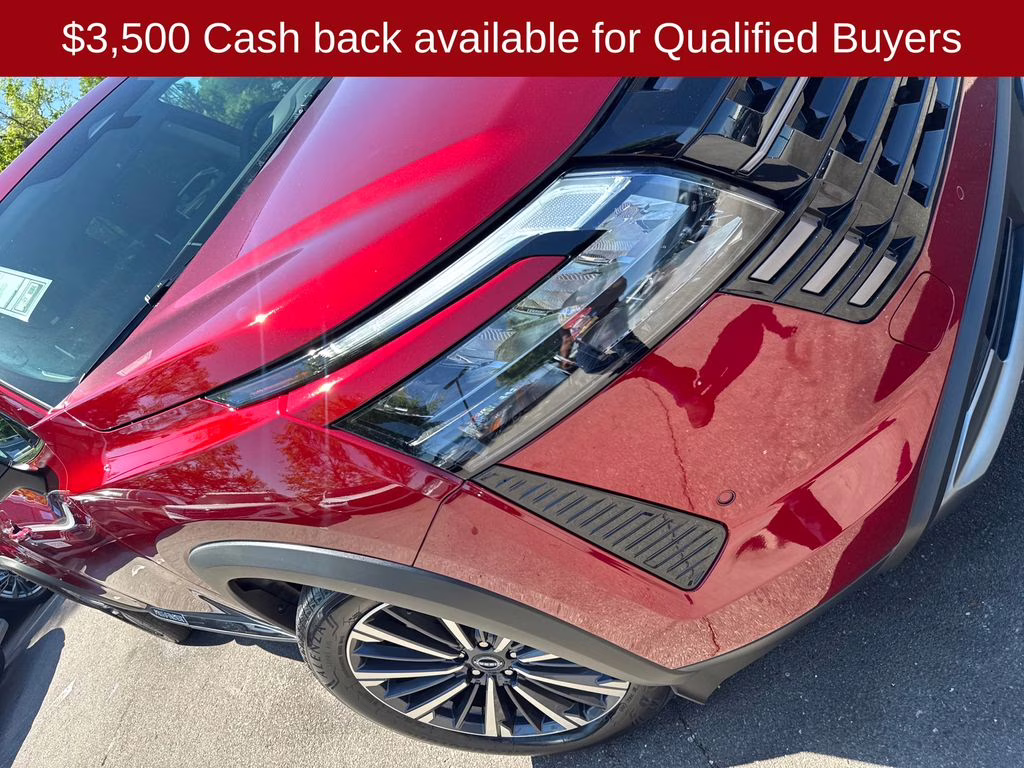 2026 Scarlet Ember Tintcoat Nissan Pathfinder Platinum FWD SUV