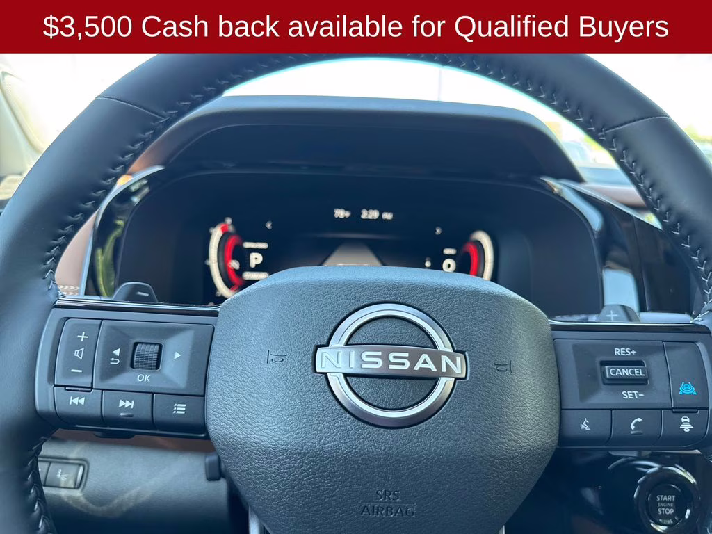 2026 Scarlet Ember Tintcoat Nissan Pathfinder Platinum FWD SUV