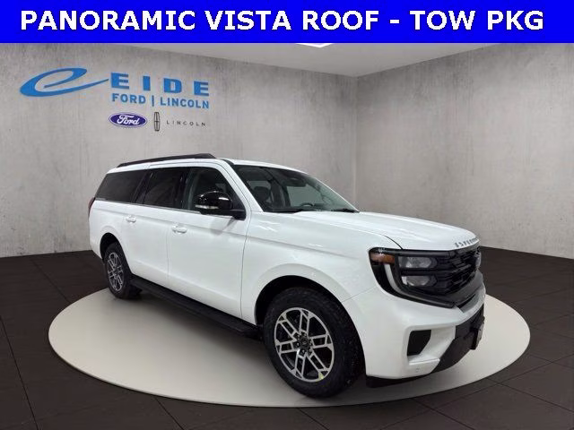 2026 Star White Metallic Tri-Coat Ford Expedition Max Active 4X4 SUV