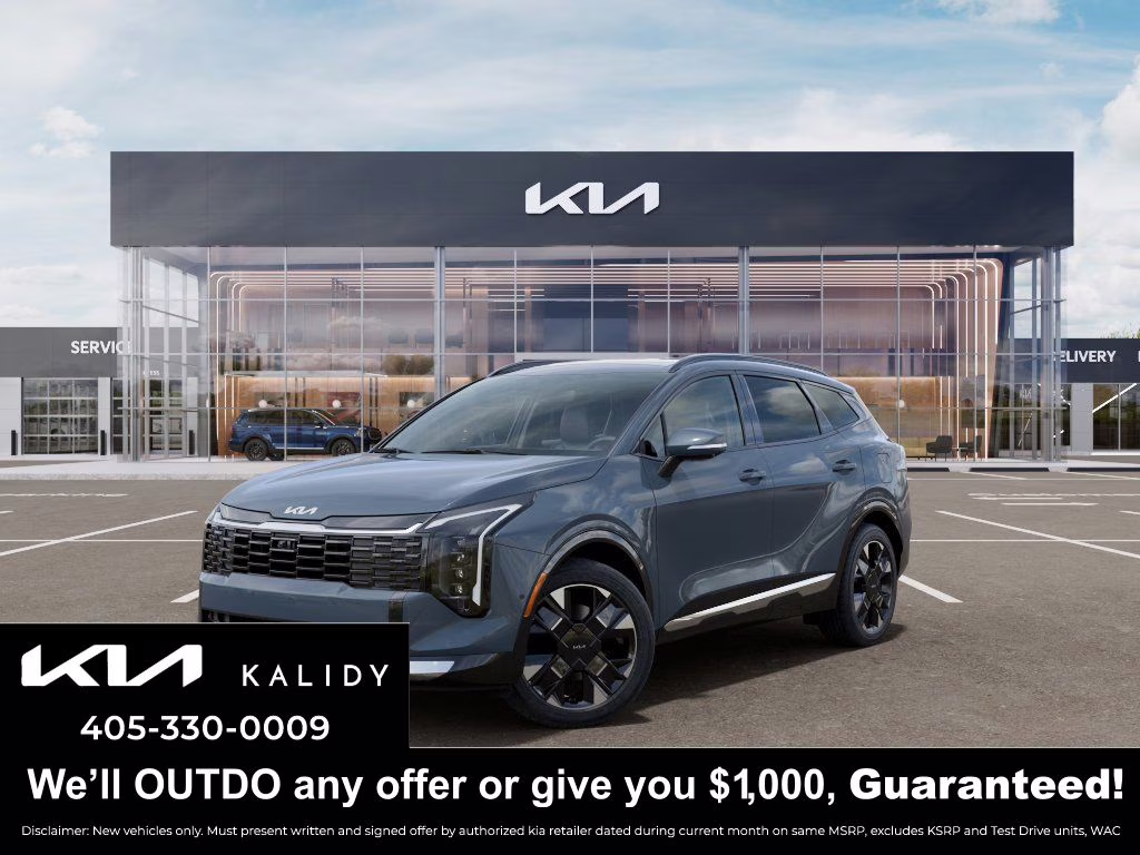 2026 Heritage Blue Kia Sportage Hybrid SX-Prestige AWD SUV