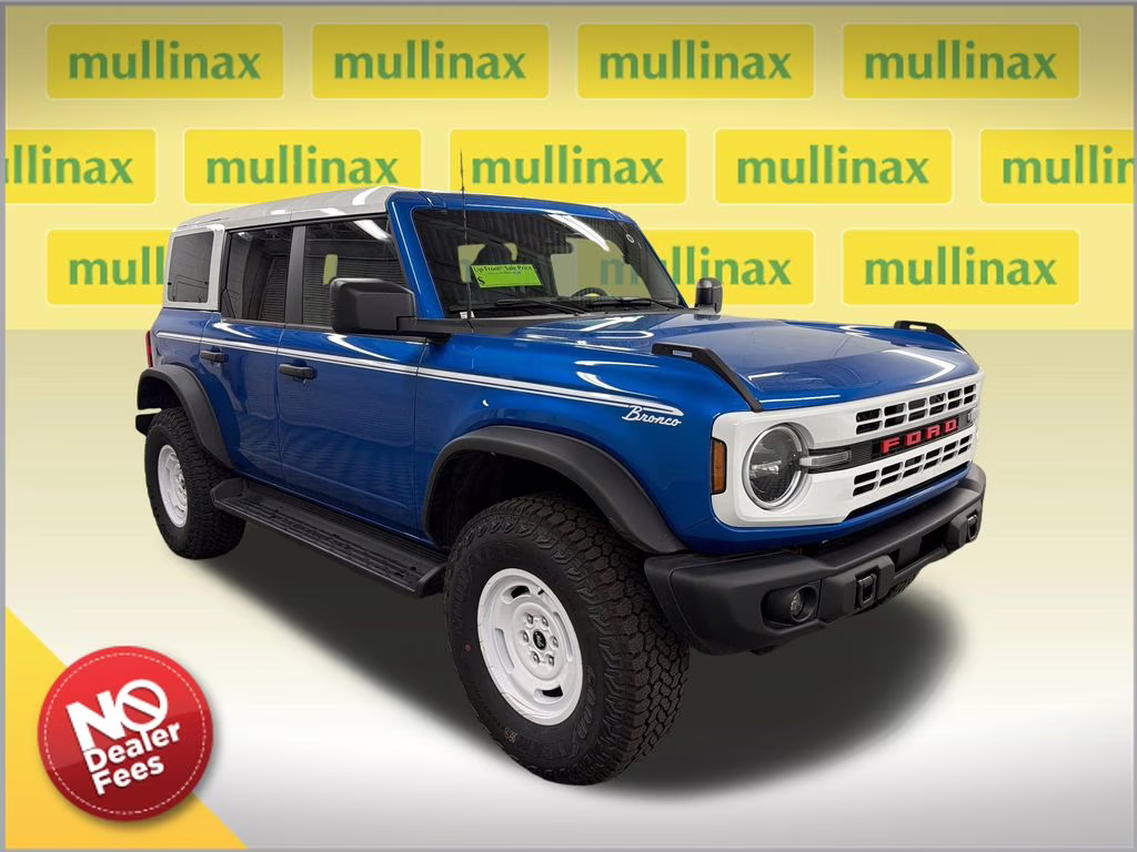 2026 VELOCITY BLUE Ford Bronco Heritage Edition 4X4 SUV