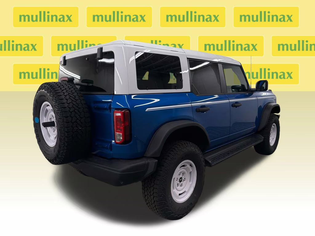2026 VELOCITY BLUE Ford Bronco Heritage Edition 4X4 SUV