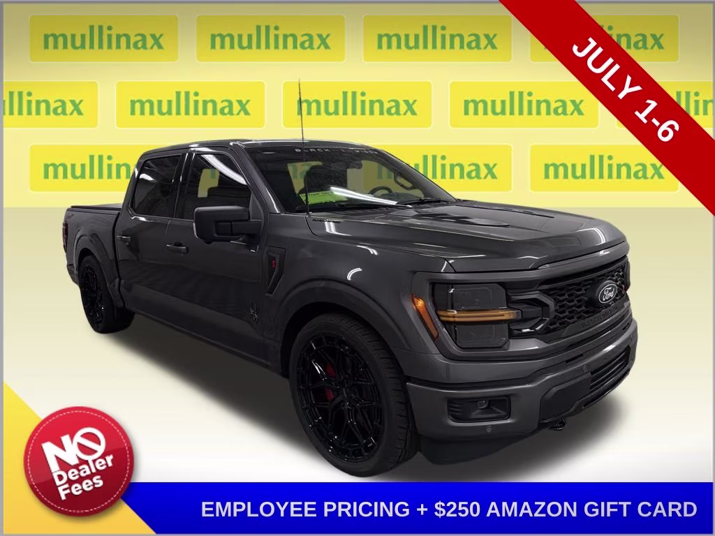 2026 CARBONIZED GRAY Ford F-150 XLT Black Widow Supercharged 4X4 Truck