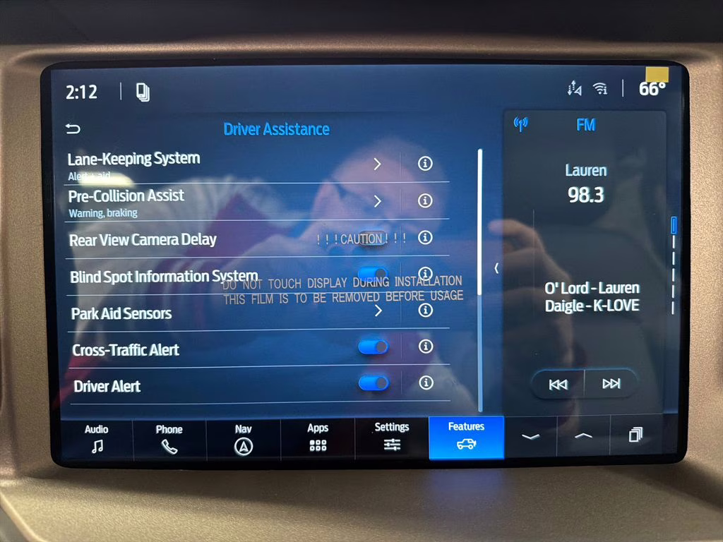 2026 OXFORD WHITE Ford Bronco Outer Banks 4X4 SUV