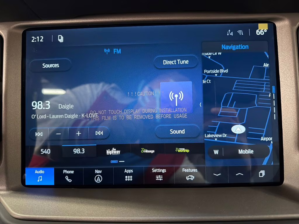 2026 OXFORD WHITE Ford Bronco Outer Banks 4X4 SUV