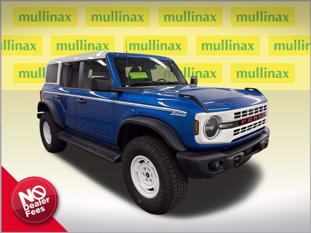 2026 VELOCITY BLUE Ford Bronco Heritage Edition 4X4 SUV