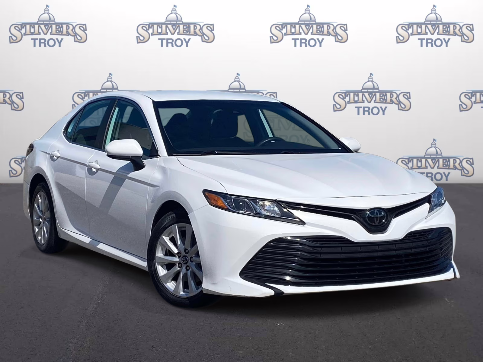 2020 Super White Toyota Camry LE FWD Sedan