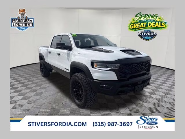 2026 Bright White Clearcoat Ram 1500 RHO 4X4 Truck
