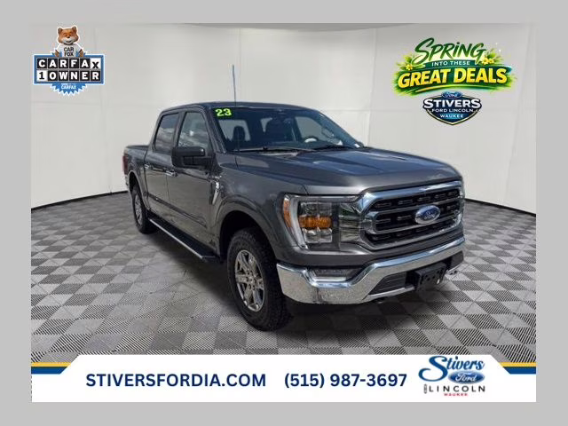 2023 Gray Metallic Ford F-150 XLT 4X4 Truck