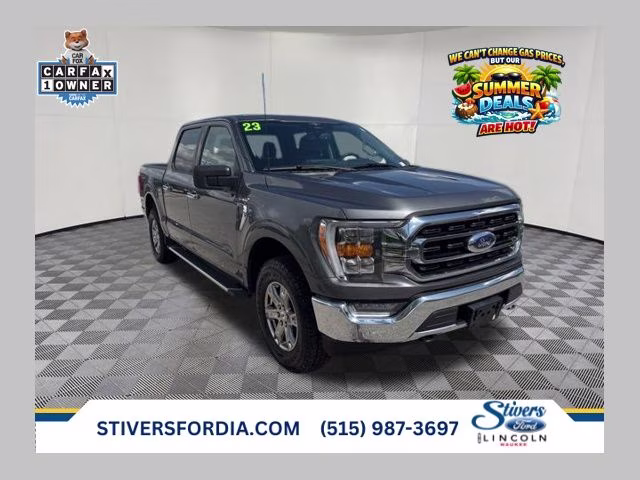 2023 Gray Metallic Ford F-150 XLT 4X4 Truck