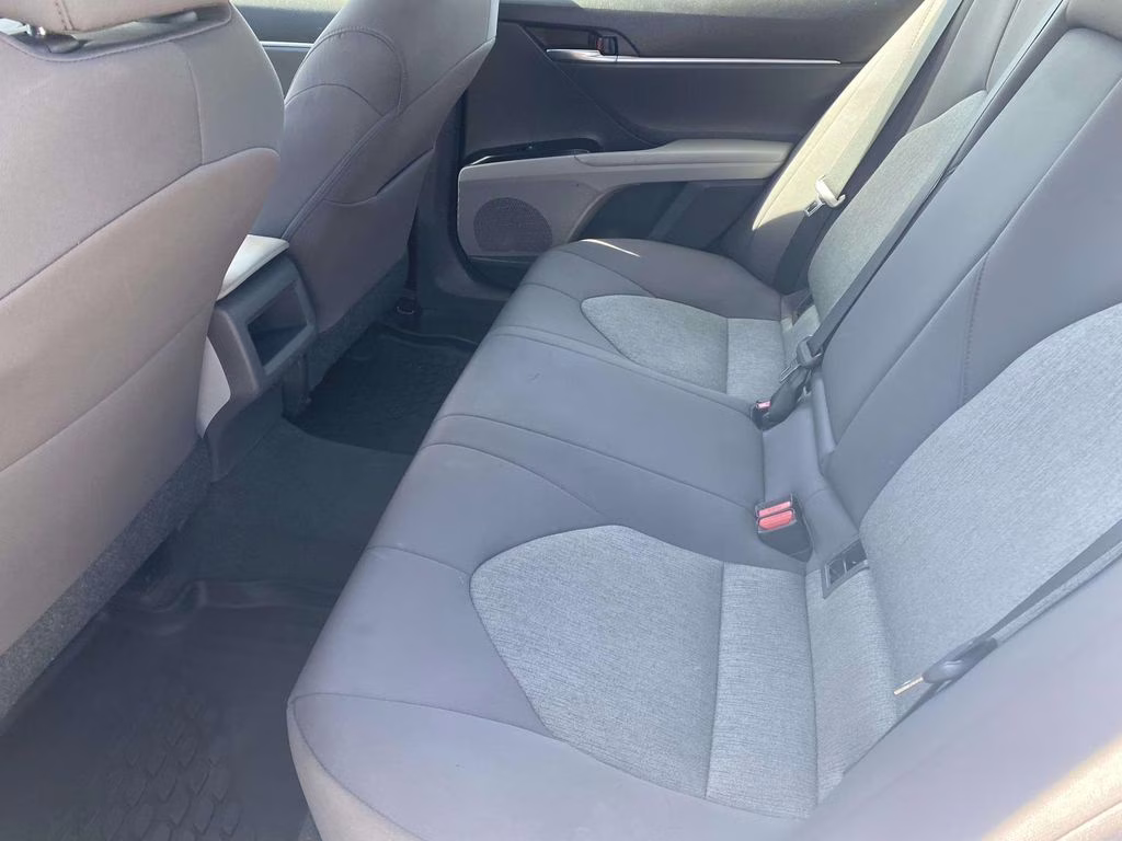 2020 Super White Toyota Camry LE FWD Sedan