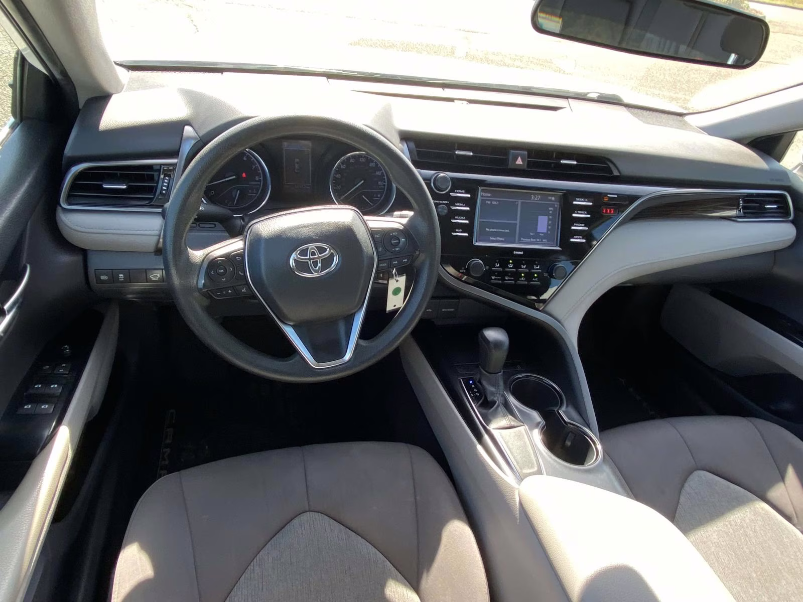 2020 Super White Toyota Camry LE FWD Sedan