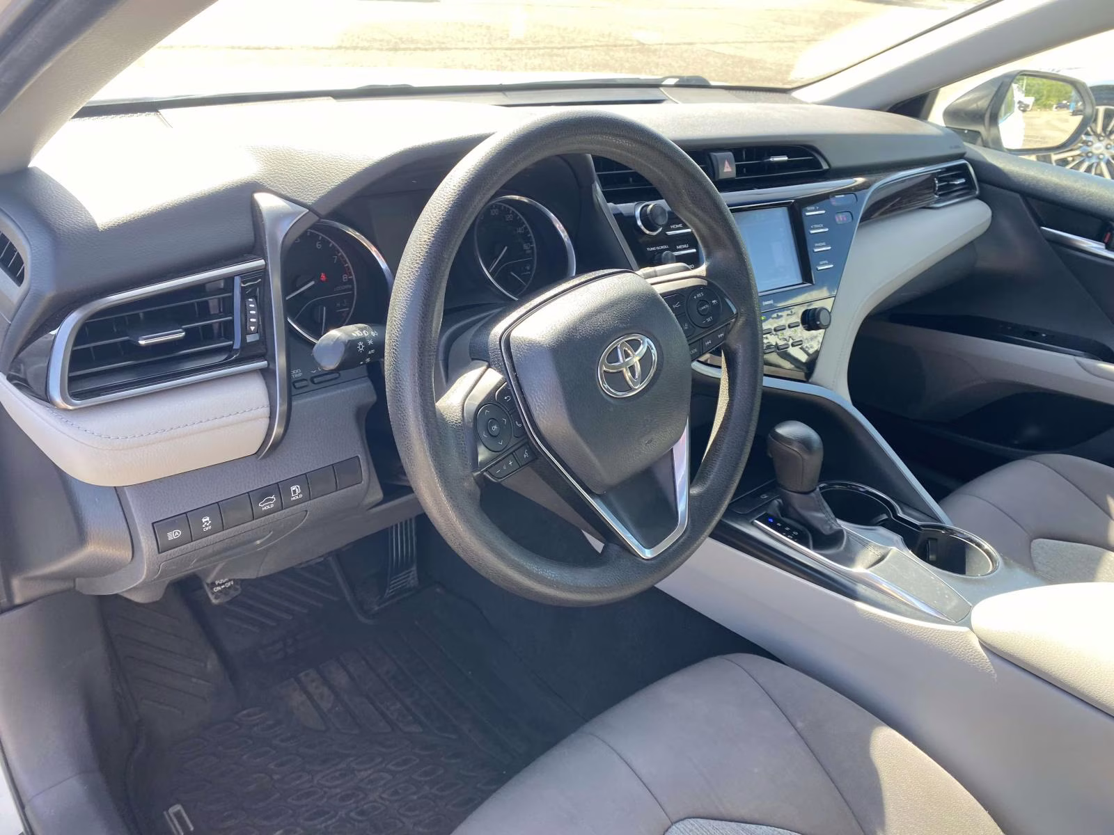 2020 Super White Toyota Camry LE FWD Sedan