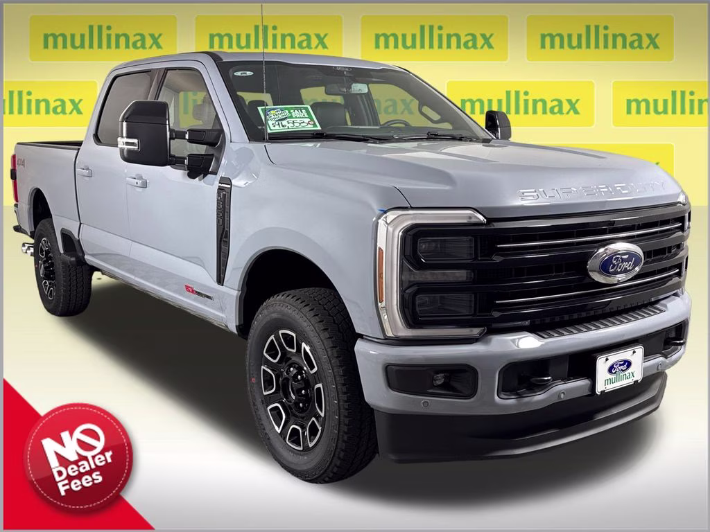 2026 Gray Metallic Ford Super Duty F-350 SRW Platinum 4X4 Truck