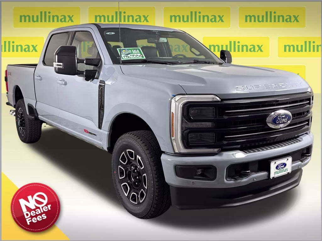 2026 Gray Metallic Ford Super Duty F-350 SRW Platinum 4X4 Truck