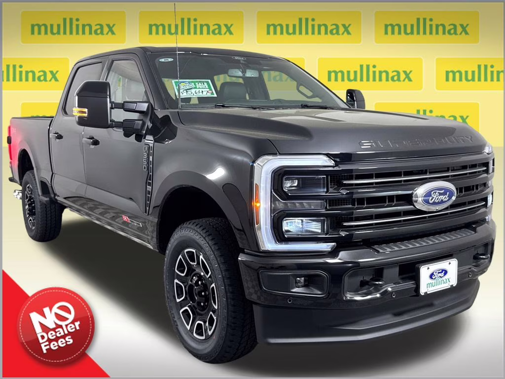 2026 Agate Black Metallic Ford Super Duty F-350 SRW Platinum 4X4 Truck