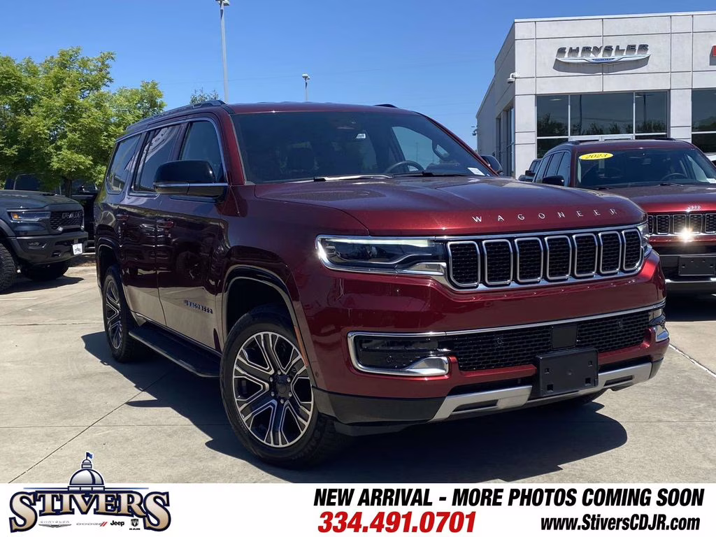 2024 Velvet Red Pearlcoat Jeep Wagoneer Series II 4X4 SUV