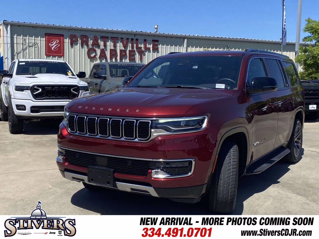 2024 Velvet Red Pearlcoat Jeep Wagoneer Series II 4X4 SUV