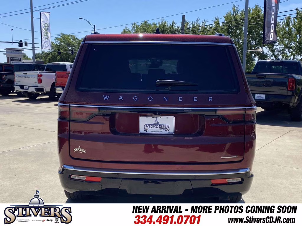 2024 Velvet Red Pearlcoat Jeep Wagoneer Series II 4X4 SUV