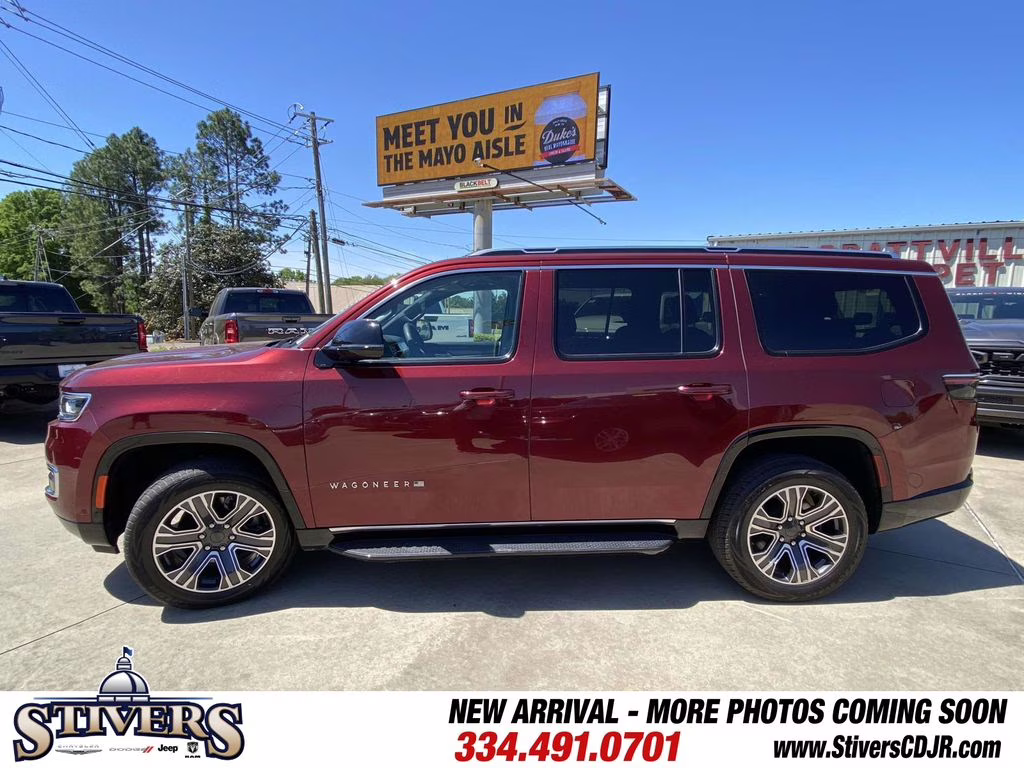 2024 Velvet Red Pearlcoat Jeep Wagoneer Series II 4X4 SUV