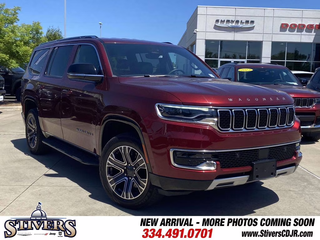 2024 Velvet Red Pearlcoat Jeep Wagoneer Series II 4X4 SUV