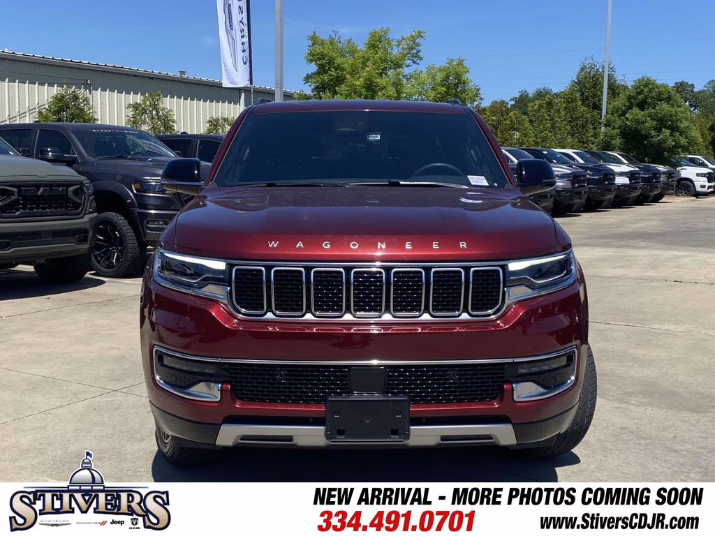 2024 Velvet Red Pearlcoat Jeep Wagoneer Series II 4X4 SUV